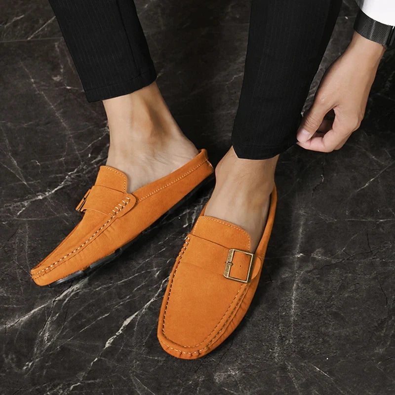 Luxurious Velvet Slip On Shoes