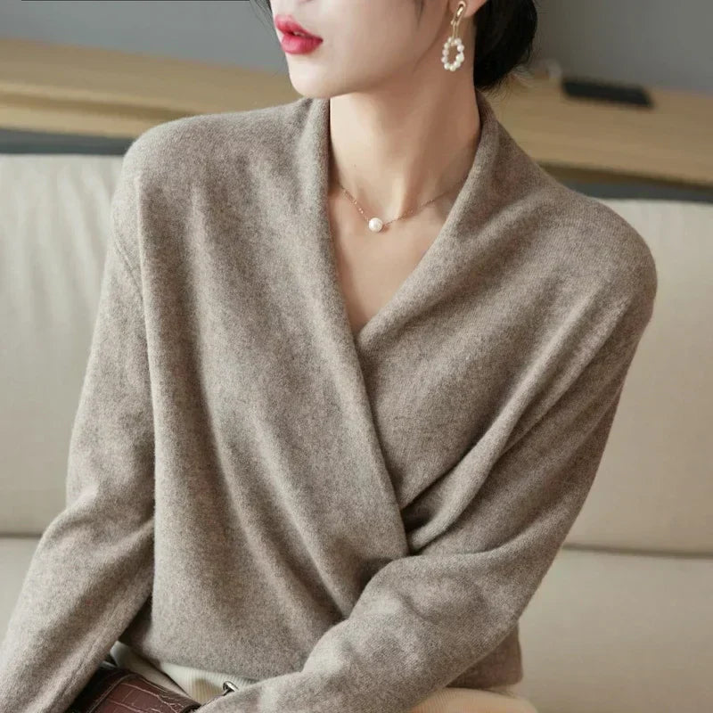 Donna | Ladies Lightweight Crew Neck Sweater Top