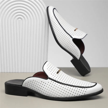 Lucas Men's Genuine Leather Mules