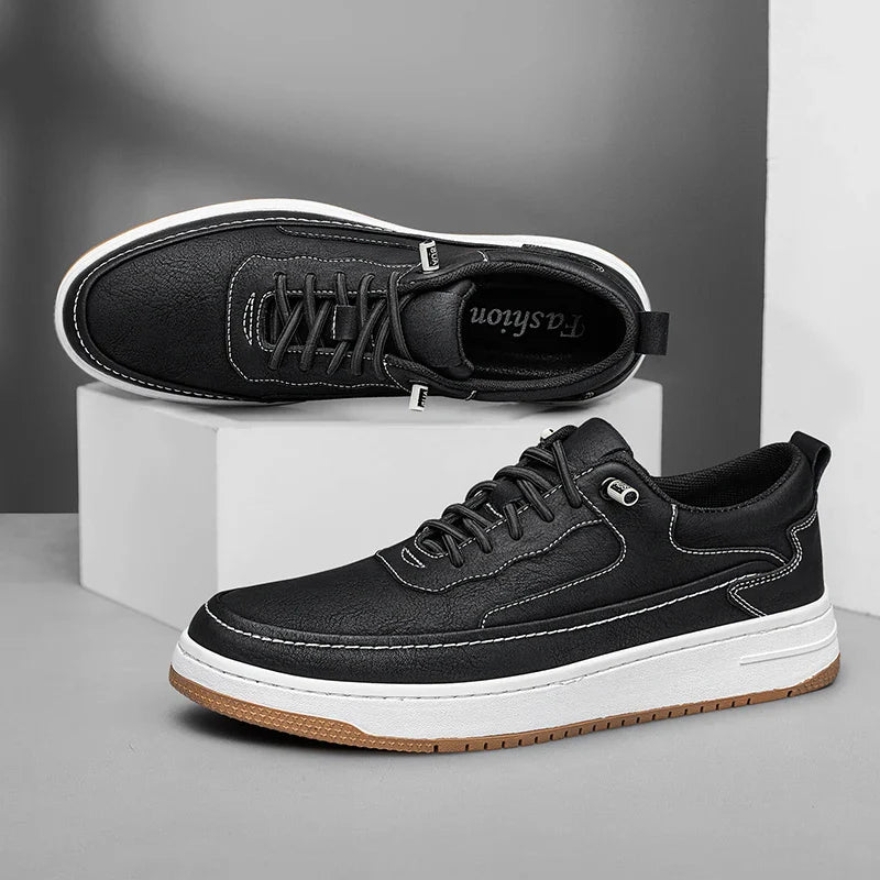 Authentic Premium Leather Trainer Shoes