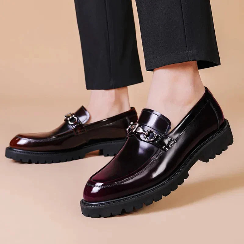 Men's Leather Loafers Valentino