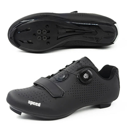 Comfortable Cycling Bike Shoes Clipless Breathable Road Sneakers