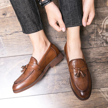 Comfortable Slip On Leather Shoes