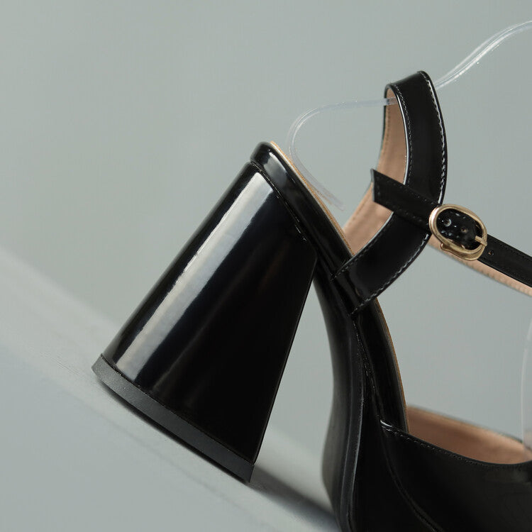 Shiny High Heel Shoes