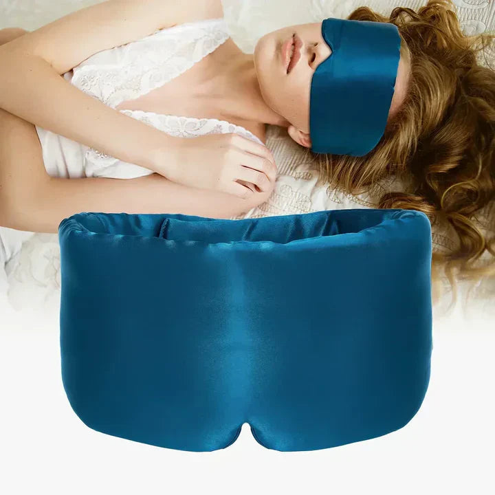 Sleep Mask Silk Soft Blackout Blindfold