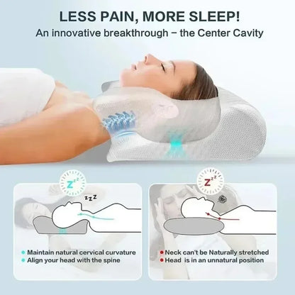 Ergonomic Memory Foam Cervical Pillow Neck Support