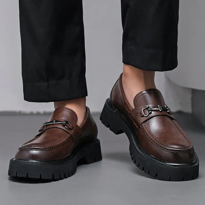 Men's Leather Dress Loafers