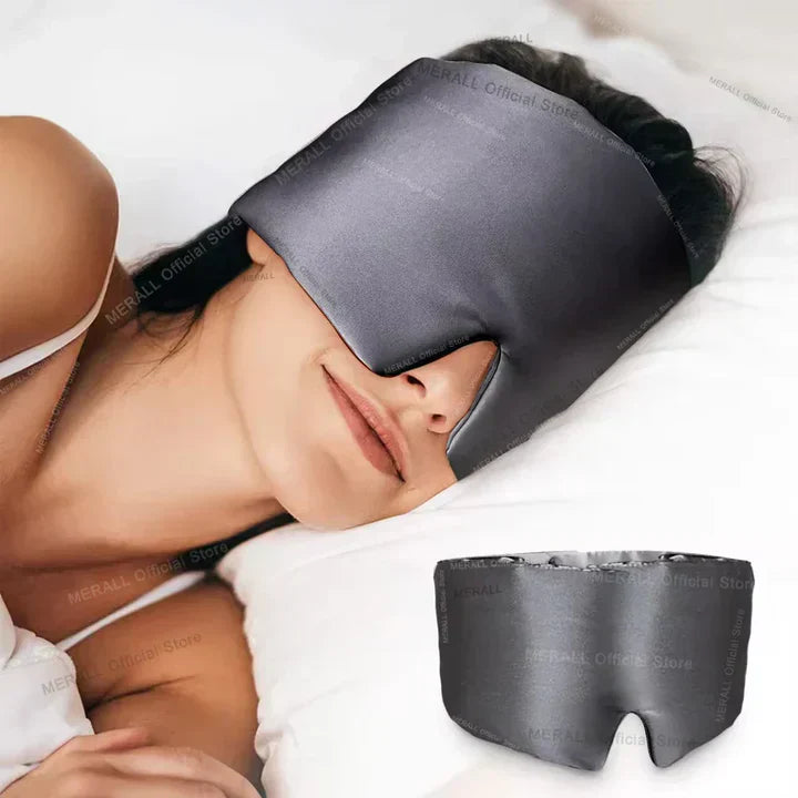 Sleep Mask Silk Soft Blackout Blindfold