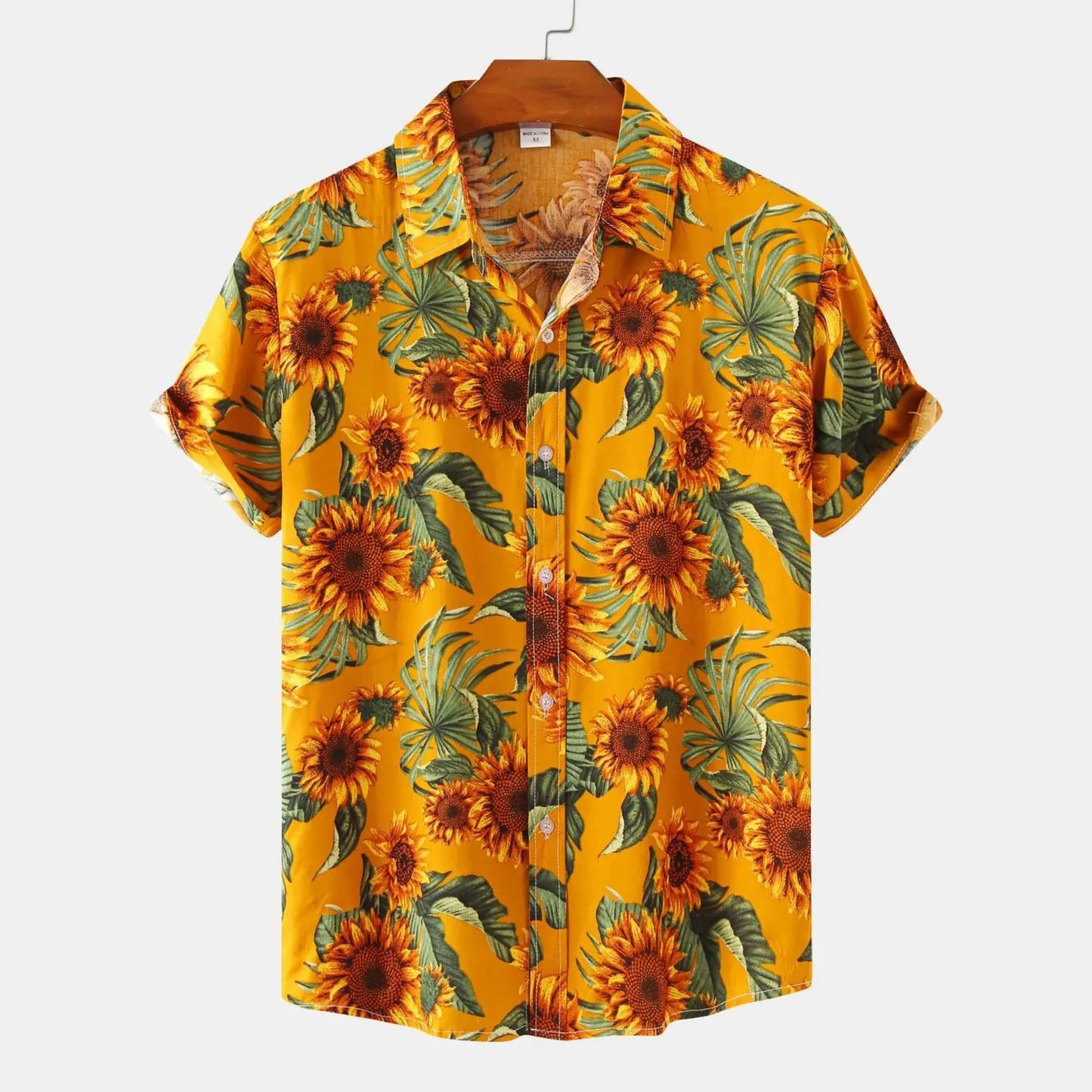 Vintage Floral Relaxed Fit Shirt - VibreMode