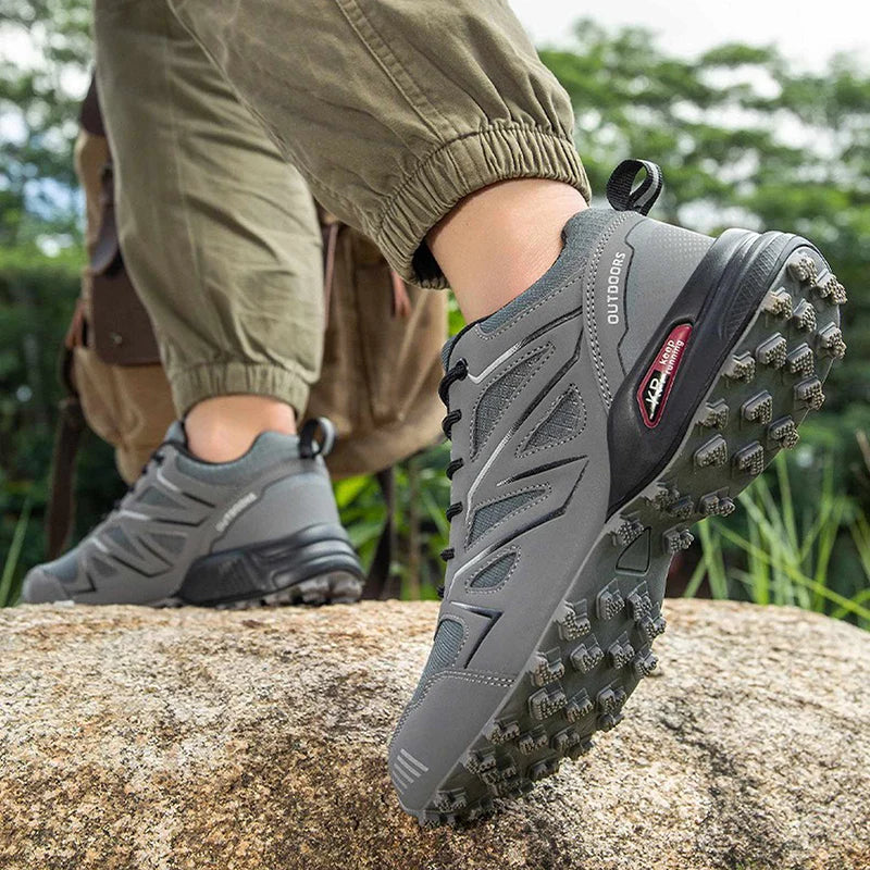 Waterproof Men's Hiking Boots Non-Slip Outdoor Trail Shoes
