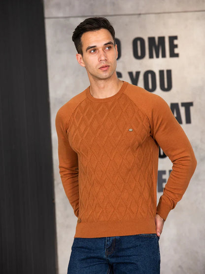 Classic Plaid Men's Sweater
