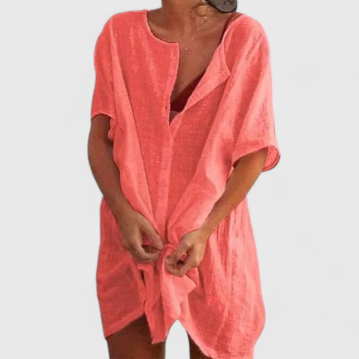 Relaxed Fit Beach Cover Up Short Pants