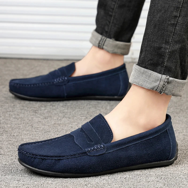 Luxury Soft Suede Slip On Shoes