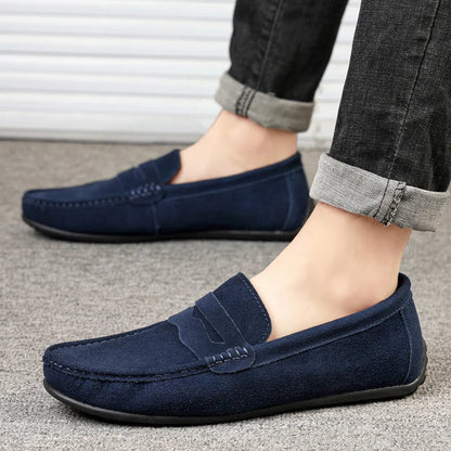 Luxury Soft Suede Slip On Shoes