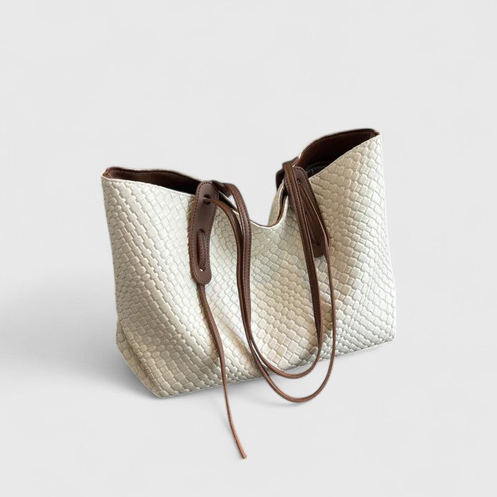 Timeless Natural Fiber Shopping Bag