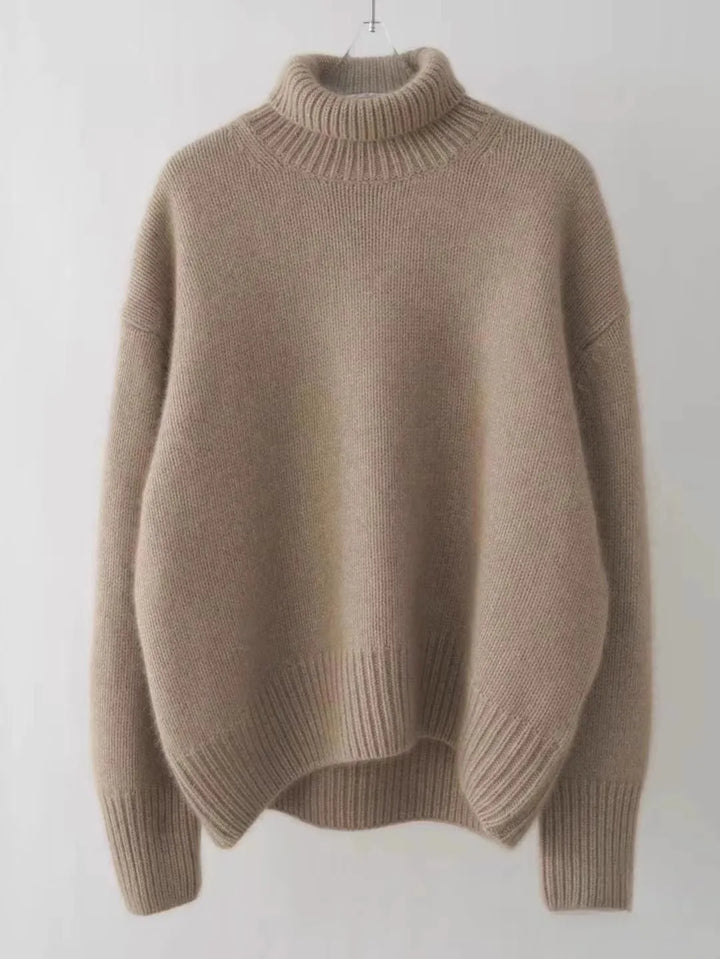 Women's Fine Wool Turtleneck Sweater