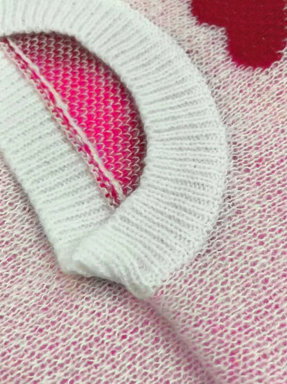 Women's Elegant Hearts Sweater