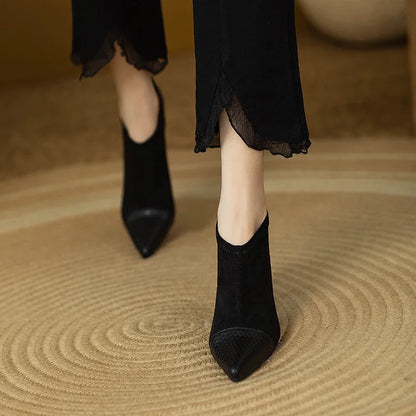 Luxury Genuine Leather High Heels