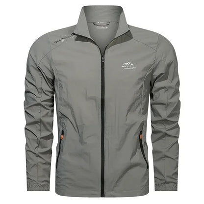 Men's Lightweight Windbreaker Water Resistant Jacket