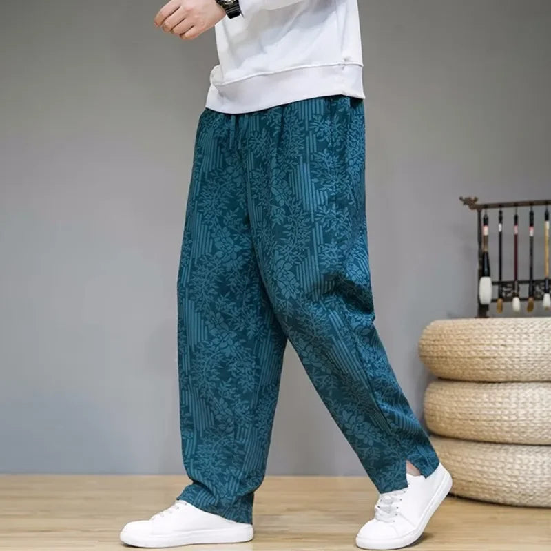Men's Floral Sweatpants