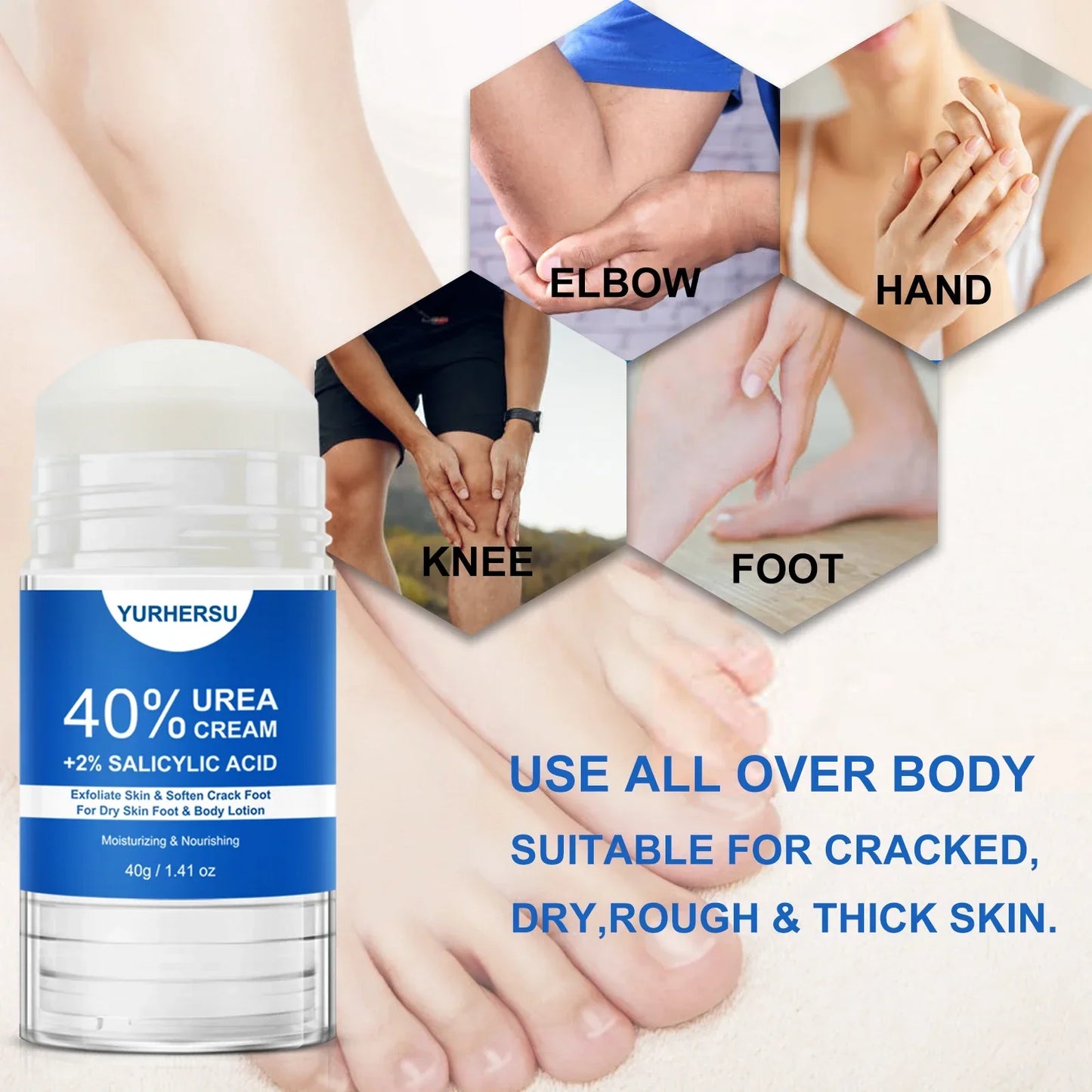 Heel Repair Stick For Dry Cracked Heels Fast Relief