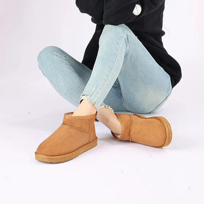 Women's Fuzzy Boots Warm