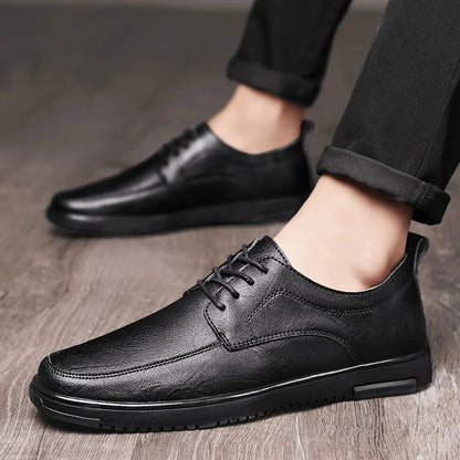 Brown Real Leather Shoes