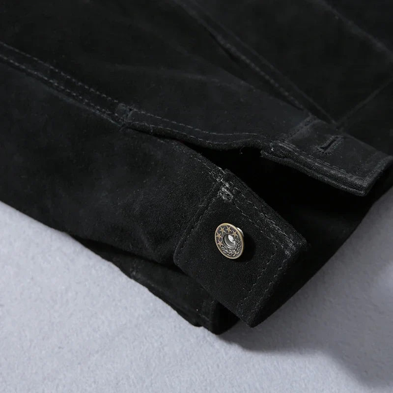 Soft Suede Leather Jacket