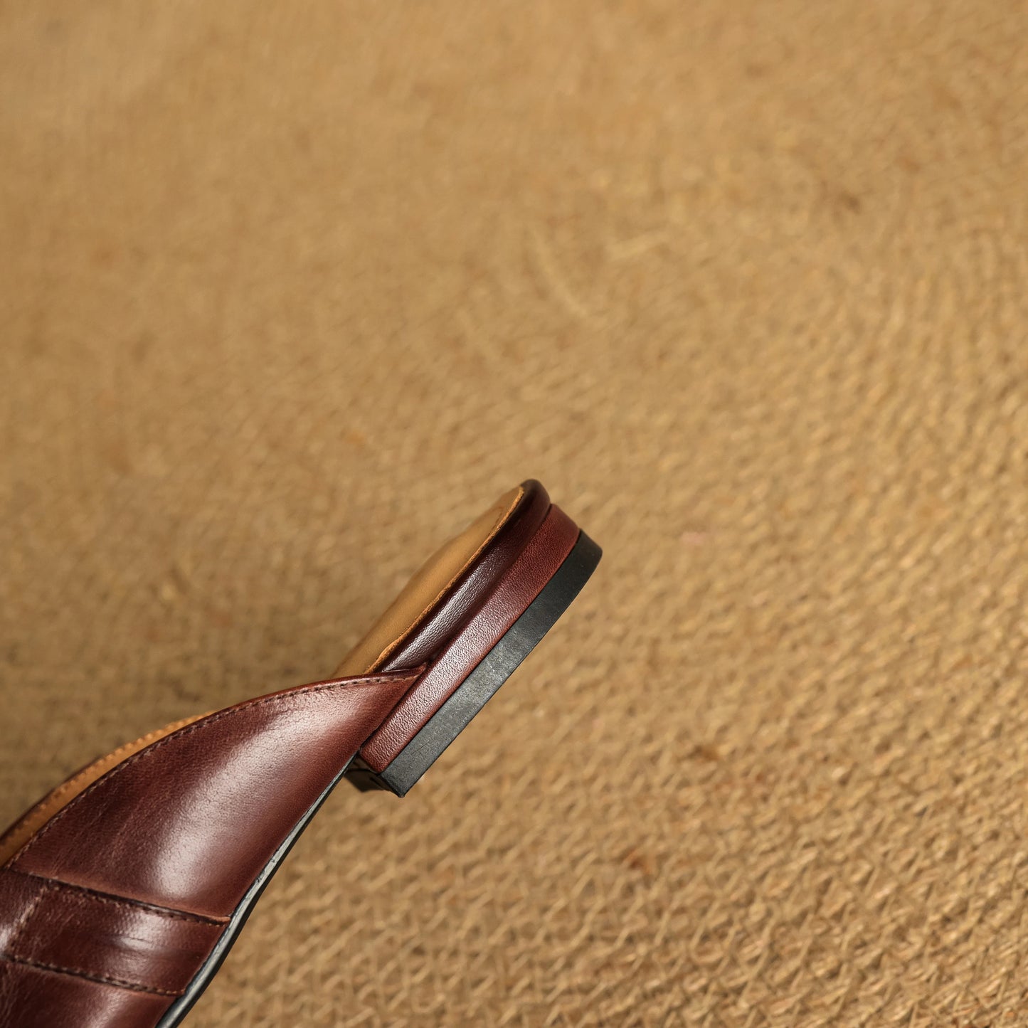 Authentic Luxe Leather Mule Shoes