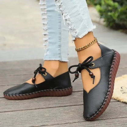 Comfortable Women's Lace-Up Sneakers