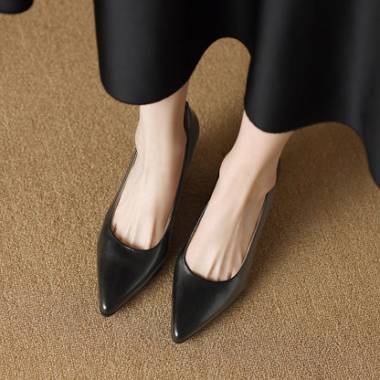 Elegant Women's High Heel Pumps Pointed Toe Office Shoes