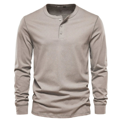 Casual Men's Spring Long Sleeve Shirt