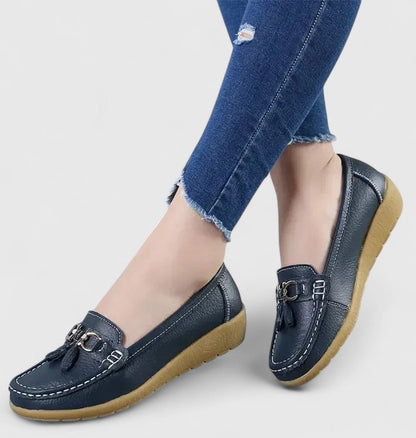 Comfortable Women's Slip-On Loafers with Soft Insoles