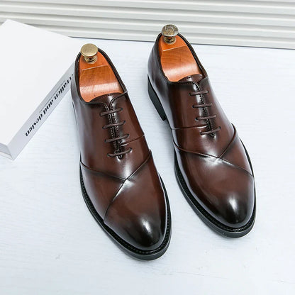 Classic Brown Leather Shoes