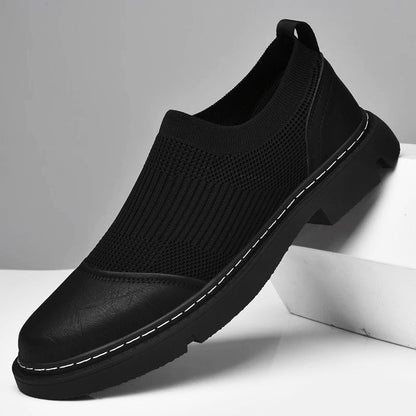 Premium Breathable Leather Sneakers