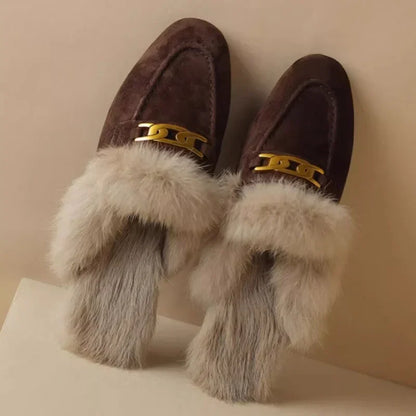 Women's Fur Mules Madona Whisper