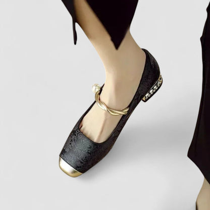 Comfortable Low Heel Mary Jane Shoes for Women