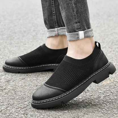 Premium Breathable Leather Sneakers