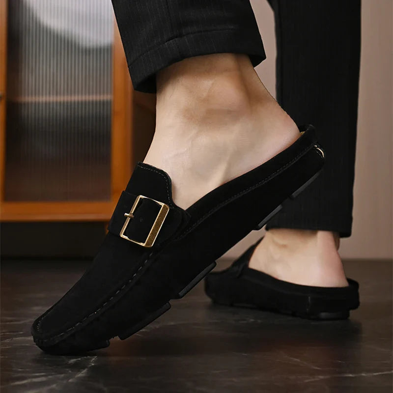 Luxurious Velvet Slip On Shoes