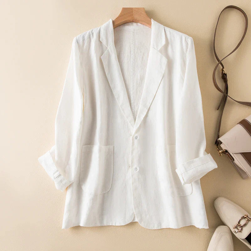 Women's Linen Summer Blazer