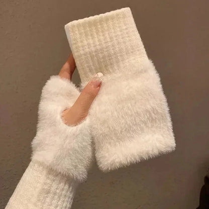 Serona Fingerless Fleece Hand Warmers