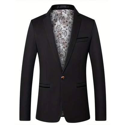 Men's Blazer Refined Wool Tailored Fit