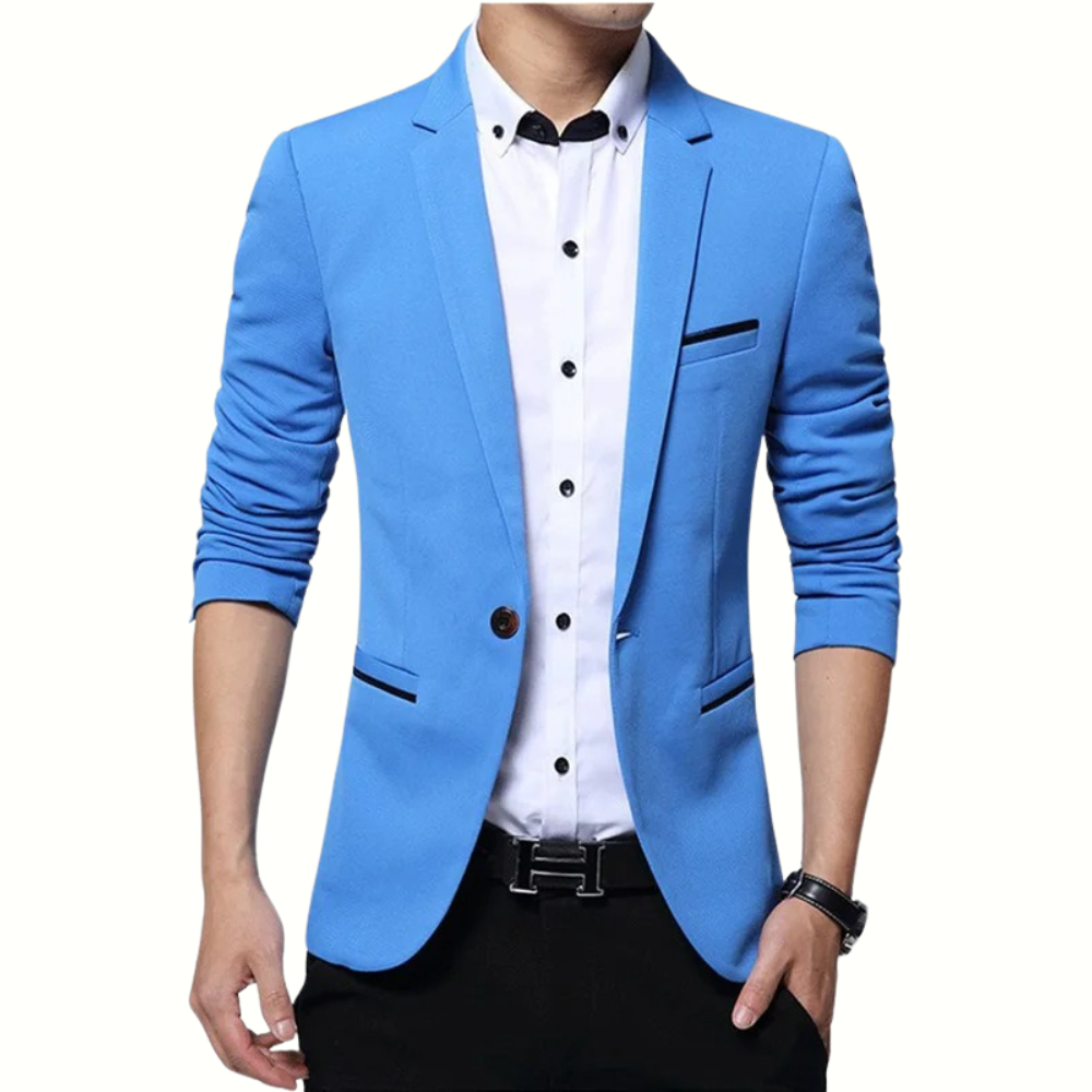 Men's Blazer Refined Wool Tailored Fit