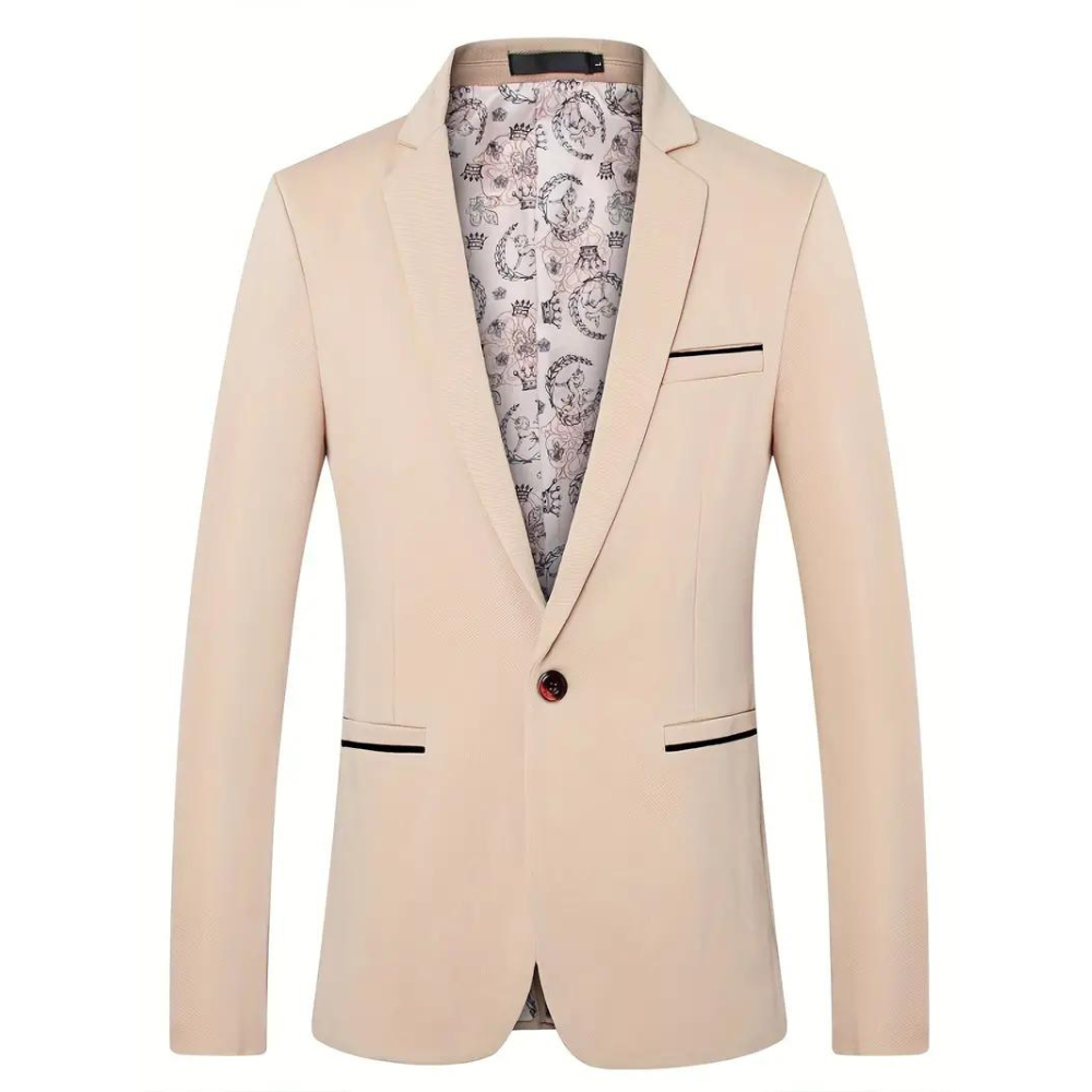 Men's Blazer Refined Wool Tailored Fit