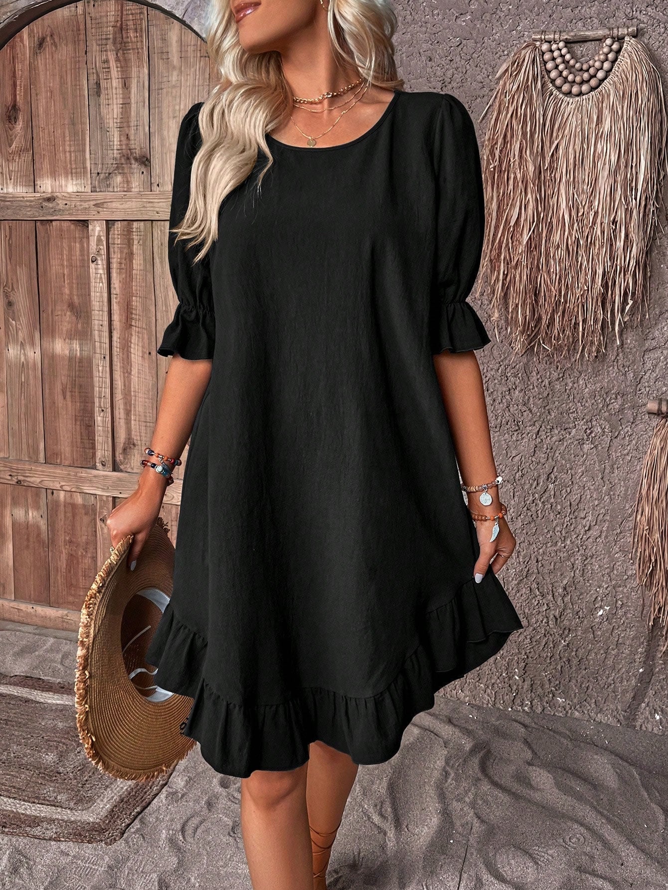 Flirty Edge Everyday Mid Length Dress