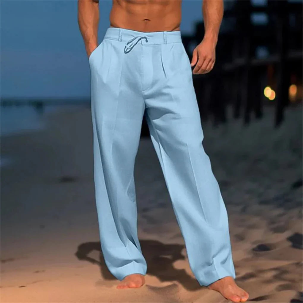 Men's Linen Summer Trousers