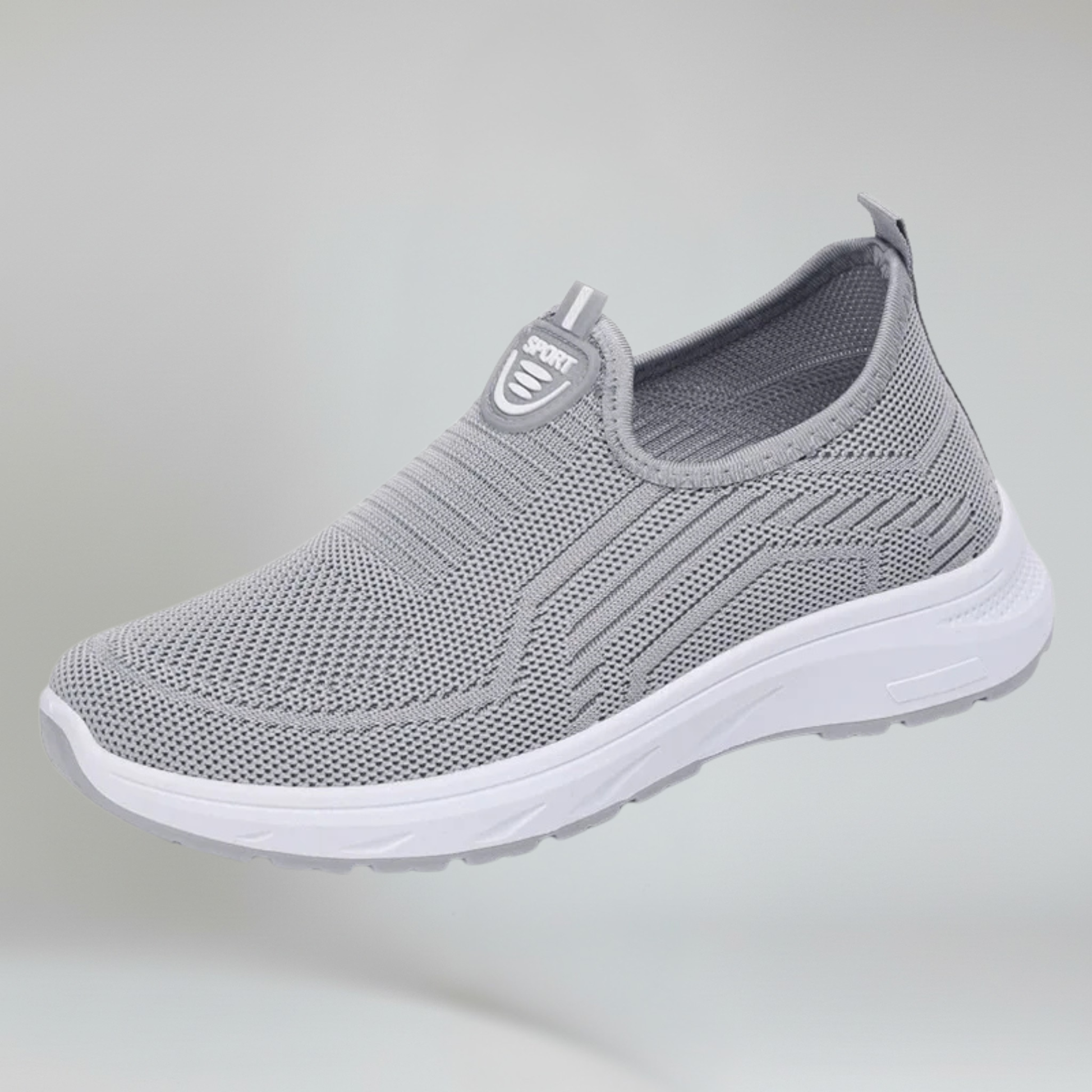 Comfortable Women's Air Mesh Sneakers with Grip Soles - VibreMode