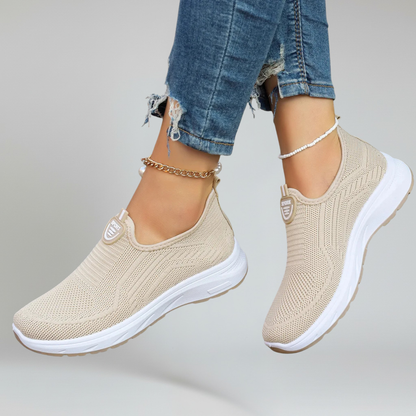Comfortable Women's Air Mesh Sneakers with Grip Soles