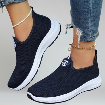 Comfortable Women's Air Mesh Sneakers with Grip Soles