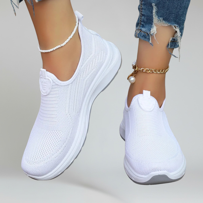 Comfortable Women's Air Mesh Sneakers with Grip Soles